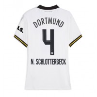 Borussia Dortmund Nico Schlotterbeck #4 Tretí Ženy futbalový dres 2024-25 Krátky Rukáv